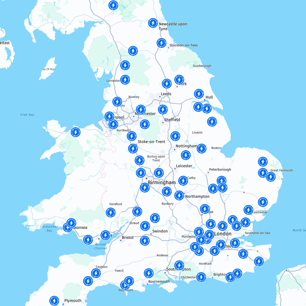 Go places with the BlueOval™ Charge Network